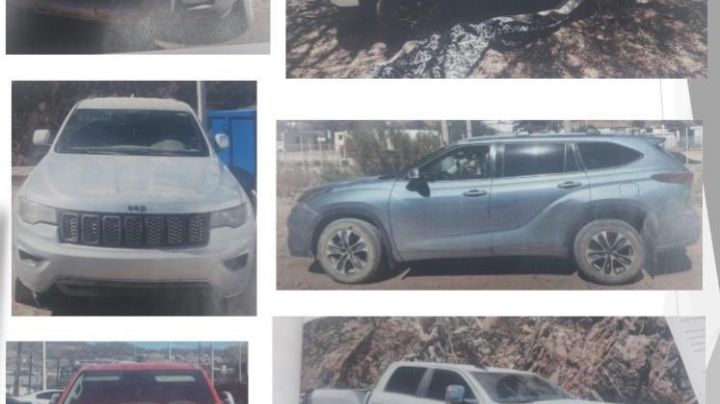 Autoridades dan duro golpe al narco en Sonora: Aseguran más de 20 vehículos y arsenal