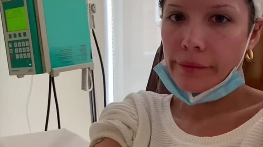Lupus y leucemia golpean a Halsey; comparte tristes fotos en el hospital