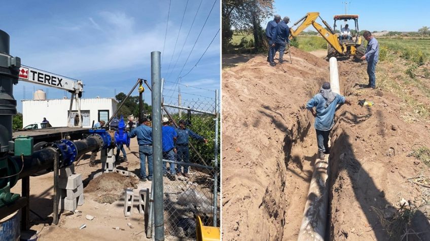 Municipio de Navojoa cuenta con nuevo pozo de agua; ayudará a mitigar la sequía