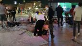 Foto ilustrativa de la nota titulada: VIDEO: Desplome mortal en Plaza Alttus: Fallecen dos adolescentes y hay 15 heridos