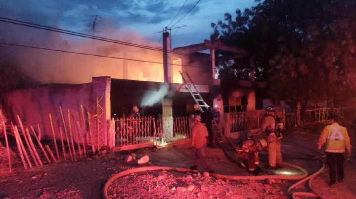Adulto mayor resulta con lesiones tras incendiarse su casa en Navojoa