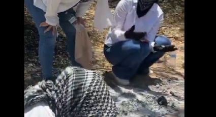 VIDEO: Madres Buscadoras encuentran persona calcinada en Estación Pesqueira-Carbó