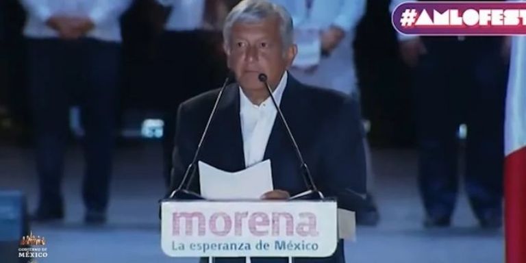 AMLO celebra seis años de su triunfo electoral. Foto: Twitter