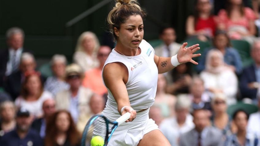 Mexicana Zarazúa cae ante Raducanu, pero hace historia en el Torneo de Wimbledon