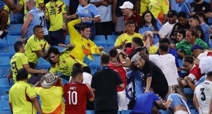 VIDEO: Darwin Núñez se pelea con aficionados colombianos y le propinan fuerte puñetazo