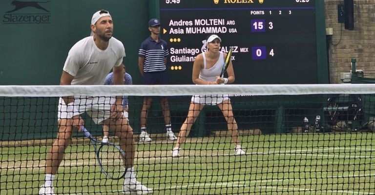 La dupla mexicana se acopló bien y se llevó el triunfo