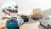 Foto ilustrativa de la nota titulada Yaquis amenazan con hacer bloqueos intermitentes; cerraron Carretera México 15 una hora