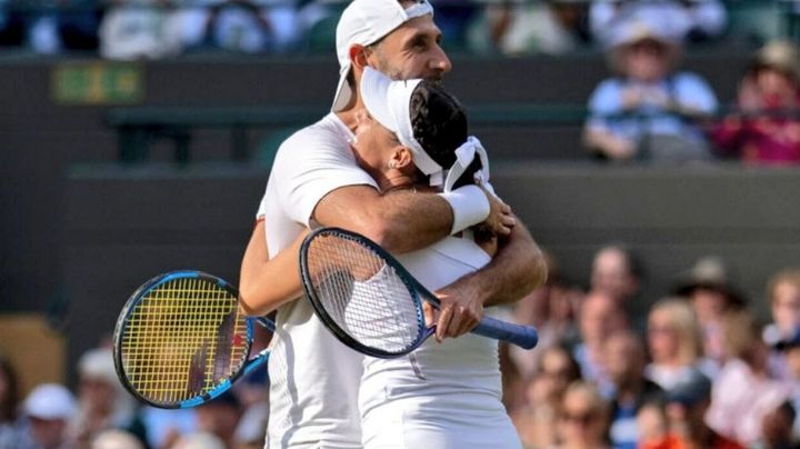 Los mexicanos Santiago y Giuliana hacen historia en Wimbledon y van por más