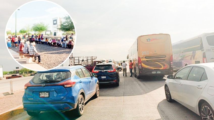 Yaquis amenazan con hacer bloqueos intermitentes; cerraron Carretera México 15 una hora