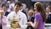 Foto ilustrativa de la nota titulada Y sigue siendo el rey; Alcaraz se impone a Djokovic en la final de Wimbledon
