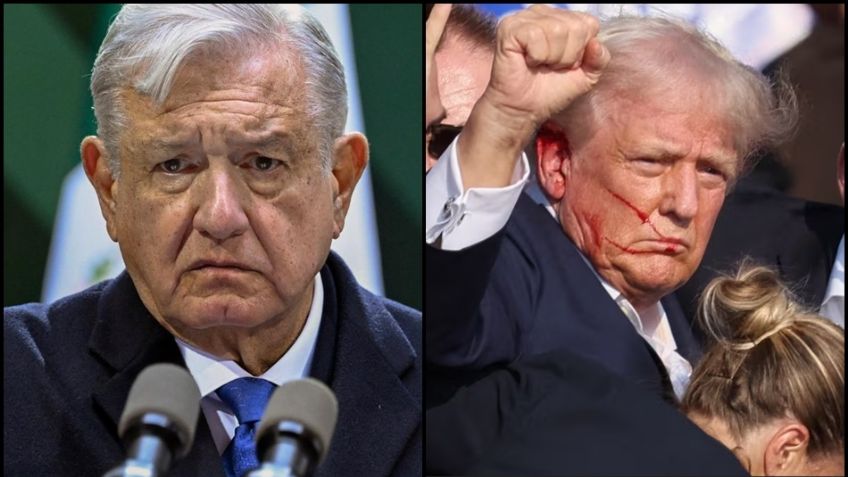AMLO lanza fuerte mensaje tras atentado contra Donald Trump: "Condenamos este hecho"