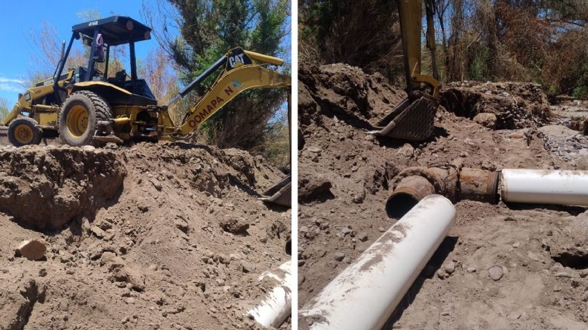 Sectores oriente y poniente en Navojoa se quedan sin el servicio de agua potable