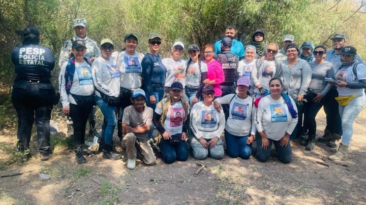Altas temperaturas no frenan a las Guerreras Buscadoras de Cajeme