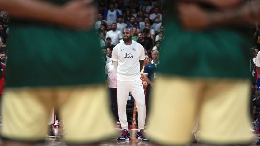 Se roba el 'show'; LeBron James sigue siendo el centro de atención de USA Basketball