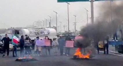 Caos en el AIFA: Vecinos de Tonatitla bloquean los accesos principales a la terminal