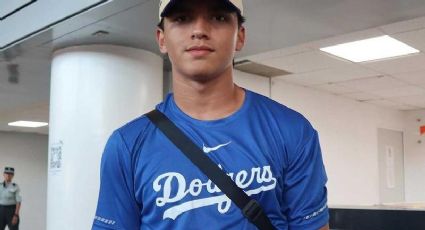 Destacado pelotero mexicano de tan solo 14 años firma con Los Ángeles Dodgers