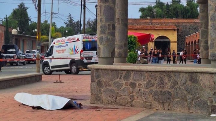 Imágenes fuertes: Linchan a presunto agresor sexual en Temascalapa, Estado de México