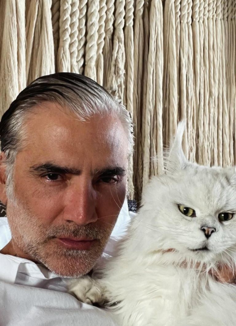 Alejandro Fernández confirma relación con un gato