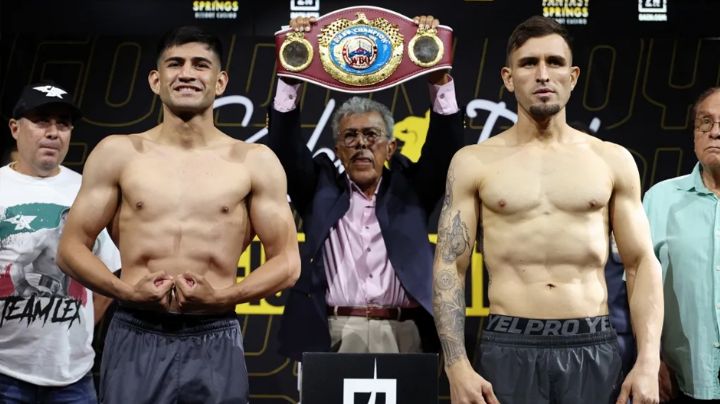 Santiago Domínguez y 'Lex' Rocha superan a la báscula; habrá guerra en California