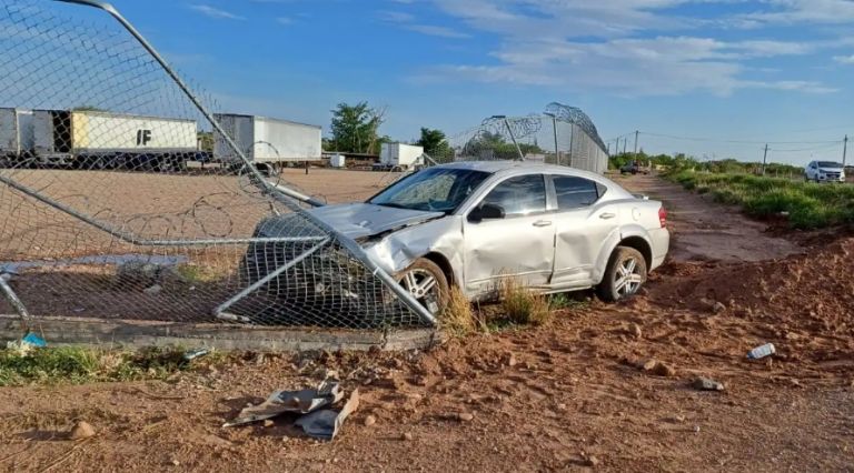 Accidente en Cajeme moviliza a las autoridades. Foto: Facebook
