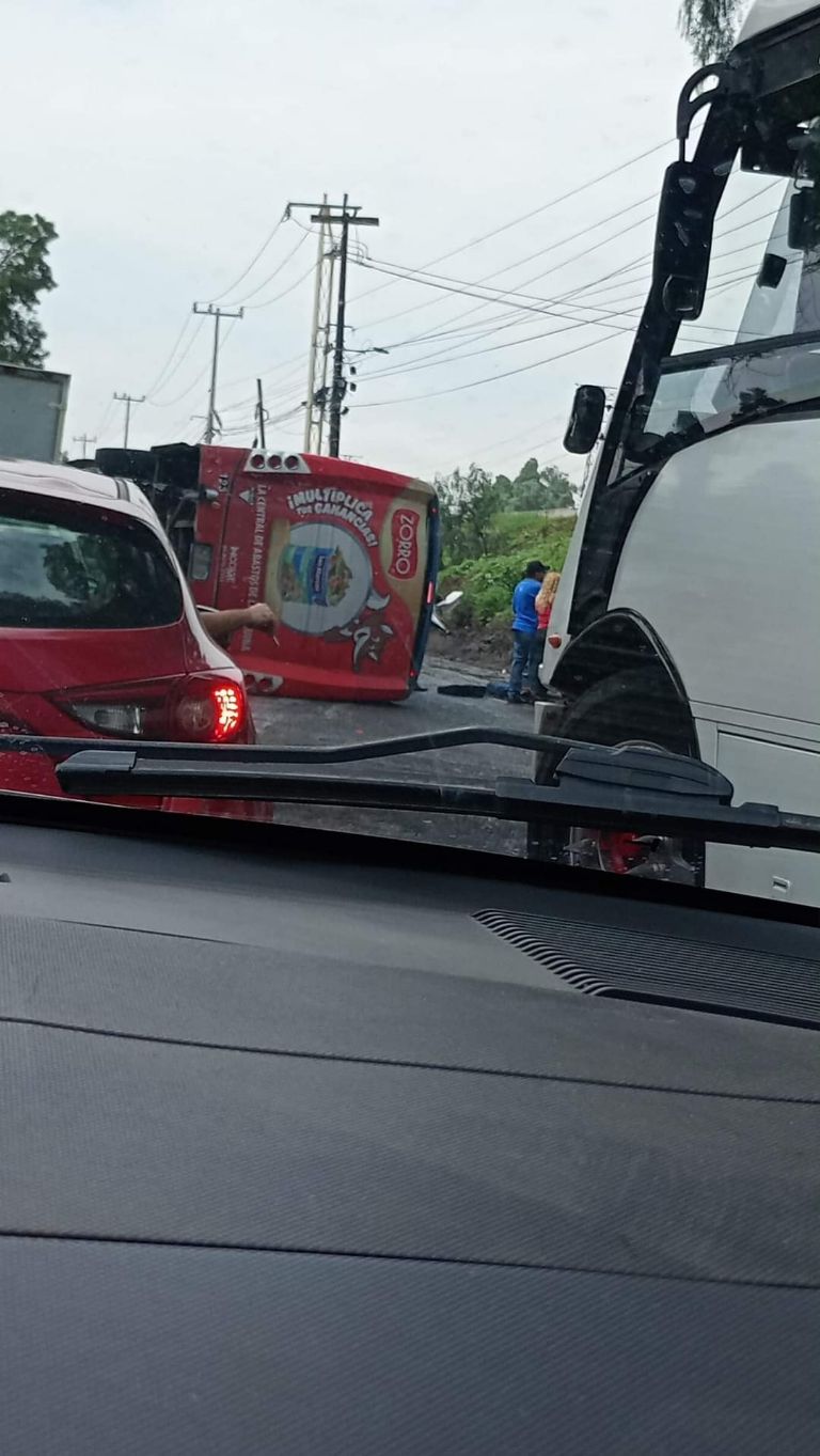 Accidente en la México-Querétaro