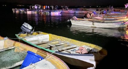 Pescadores de Empalme se rebelan ante la Conapesca; defienden sus redes de pesca 