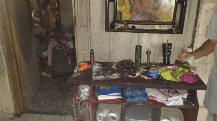 Abuelita pide ayuda tras el incendio de su hogar en el municipio de Etchojoa