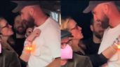 Foto ilustrativa de la nota titulada Fans de Taylor Swift critican a Julia Roberts por "tocar indebidamente" a Travis Kelce