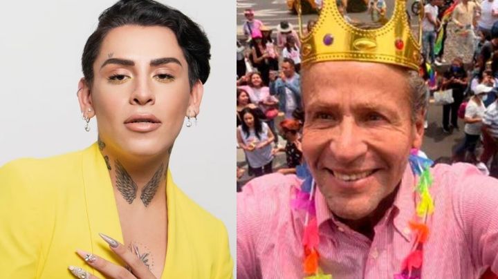 "Es injusto": Kunno arremete en contra de Alfredo Adame por marchar en el Pride de México