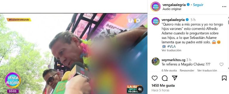 Los cibernautas lamentaron la postura de Adame hacia sus hijos