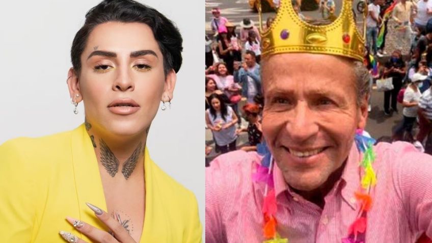 "Es injusto": Kunno arremete en contra de Alfredo Adame por marchar en el Pride de México