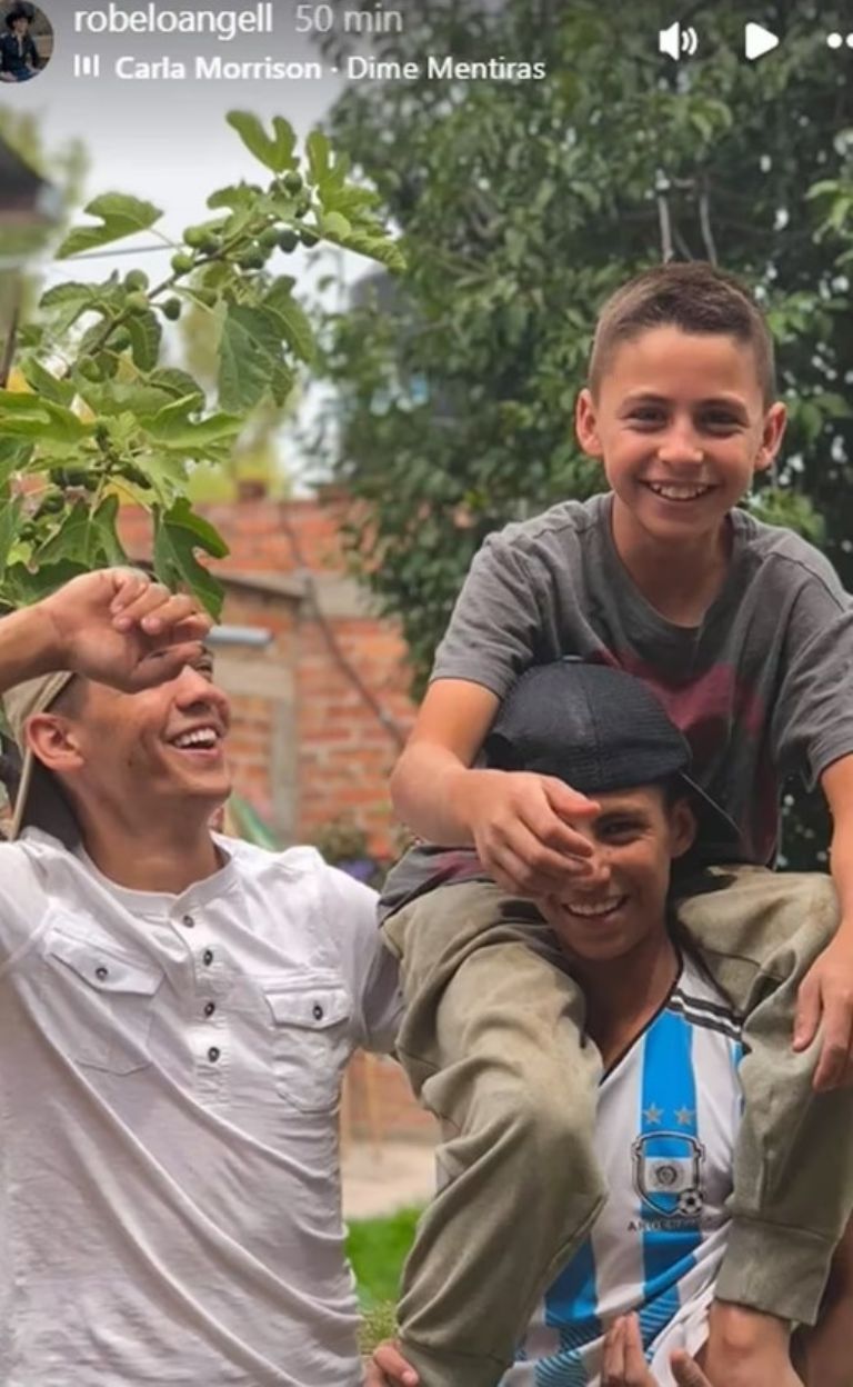 Robelo publicó una foto en memoria de su hermano