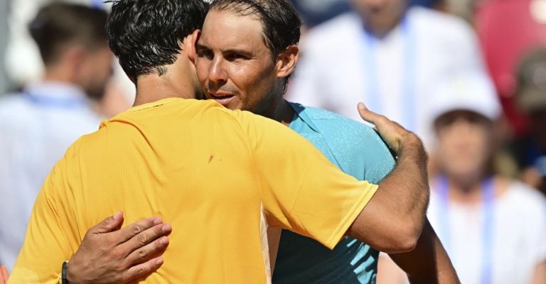 Nadal felicita a su rival, tras perder la final