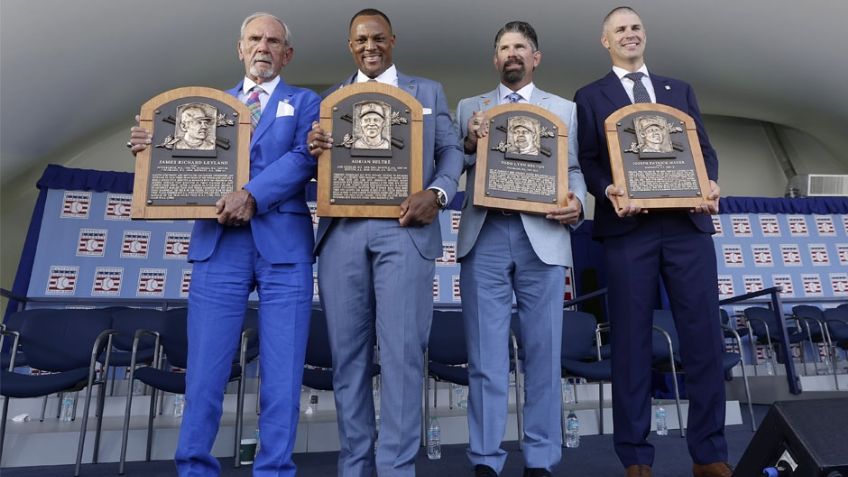 El Salón de la Fama del Beisbol de las Grandes Ligas tienen nuevos miembros