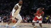 Foto ilustrativa de la nota titulada De nuevo, LeBron James rescata a los Estados Unidos, previo a París 2024