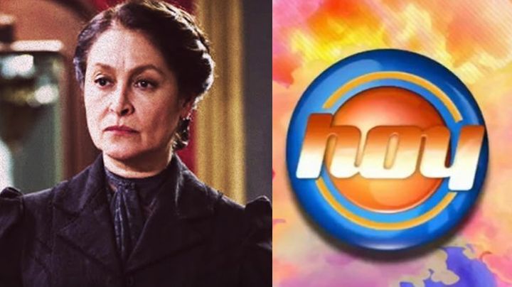 Tras 'romance lésbico' y 3 años retirada, villana vuelve a novelas de Televisa y llega a 'Hoy'