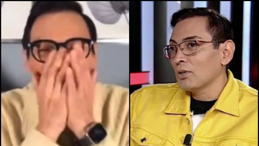 Shock en la farándula: A famoso conductor se le cae un diente en plena transmisión en vivo