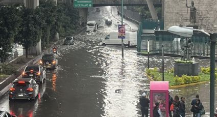 VIDEO: Así quedó Periférico Norte tras las inundaciones registradas en Naucalpan