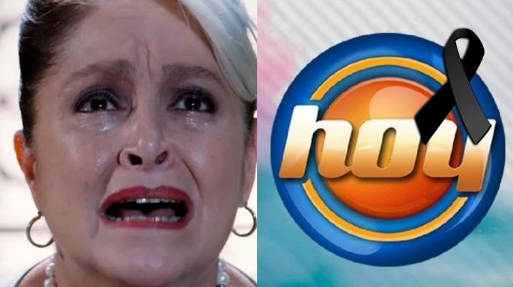 ¡Está destrozada! Tras dolorosa muerte, actriz de Televisa reaparece de luto y llora en 'Hoy'