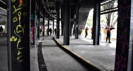 Así luce la Glorieta de los Insurgentes tras el retiro de activistas y gente sin hogar