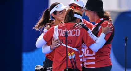 (FOTOS) París 2024: ¡Orgullo nacional! Mexicanas de Tiro Con Arco ganan medalla de Bronce