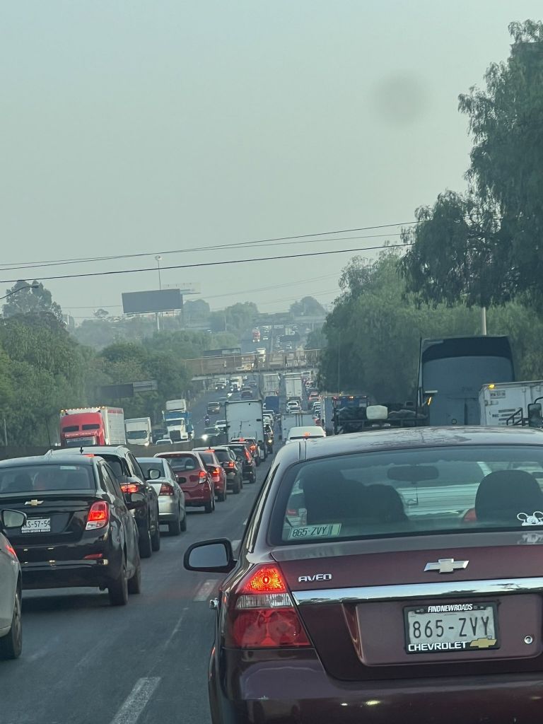 Accidente en la México-Querétaro