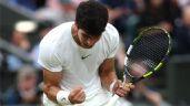 Foto ilustrativa de la nota titulada Alcaraz, con susto inicial, sigue adelante en la defensa del título en Wimbledon