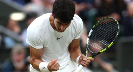 Alcaraz, con susto inicial, sigue adelante en la defensa del título en Wimbledon