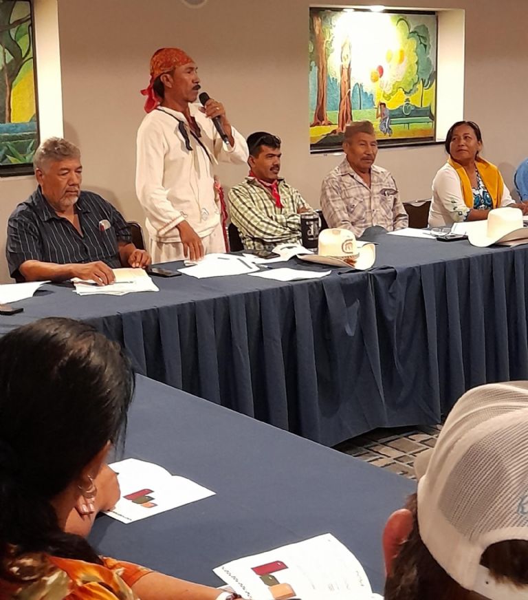Integrantes de la etnia yoreme mayo formaron el Consejo de Planificación Lingüística Comunitaria