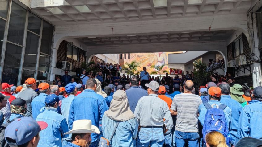 Navojoa se queda sin servicios públicos por conflicto entre el alcalde y sus trabajadores