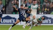 Foto ilustrativa de la nota titulada No dan una; Rayados de Monterrey cae ante el Austin en la Leagues Cup