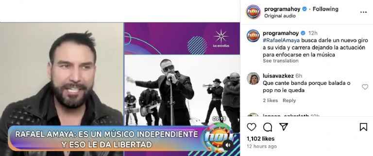 Instagram @programahoy