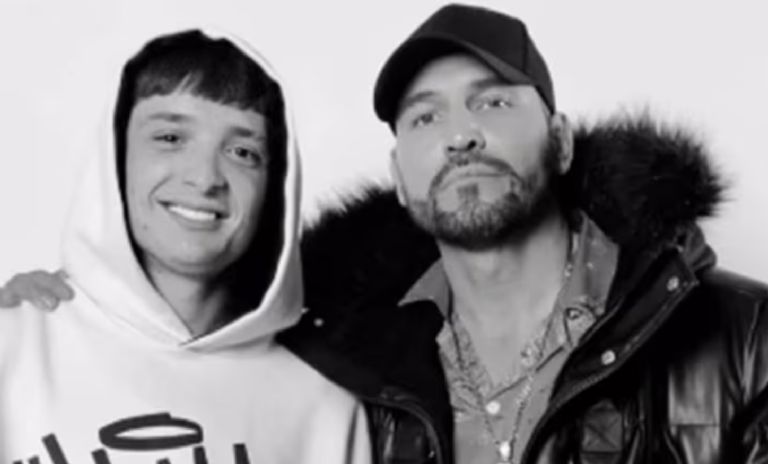 Peso Pluma y Rafael Amaya