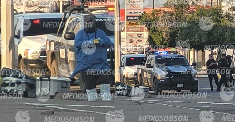 Encuentran restos humanos en hielera en Ciudad Obregón
